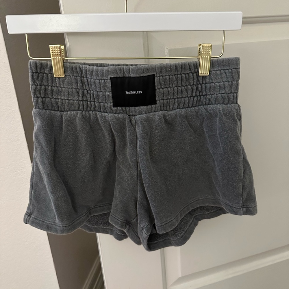 Talentless Charcoal Women's Athletic Shorts